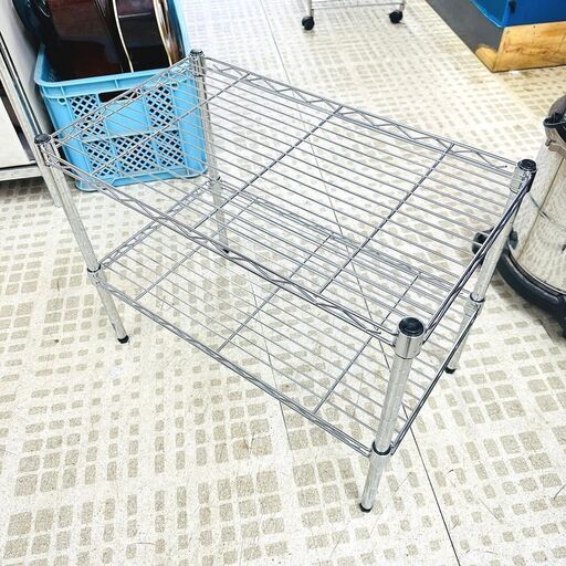 1/25【お買得品】家具 メタルラック 2段 収納 スチールラック