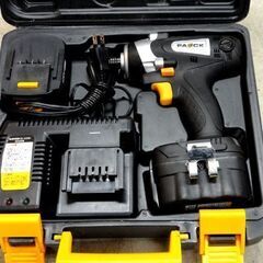 PAOCK 12V 充電式インパクトドライバ PMD-12IM 充電器 バッテリー2個付 パオック 電動工具 DIY 札幌市 中央区 南12条の画像
