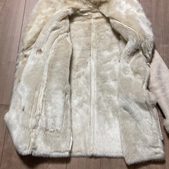 クローラ crolla フェイクムートン ファーコート レディースの画像
