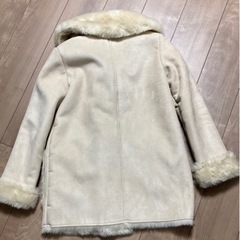 クローラ crolla フェイクムートン ファーコート レディースの画像