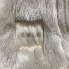 クローラ crolla フェイクムートン ファーコート レディースの画像
