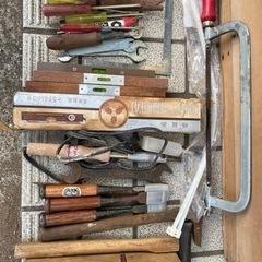 大工道具箱 & 工具の画像