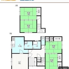 エアコン付き、フリーレント1ヶ月、北斗市戸建て入居者募集 - 賃貸（マンション/一戸建て）