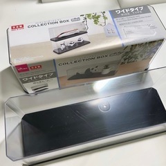 【新品】ダイソーコレクションボックスミニ ワイドタイプ２つの画像