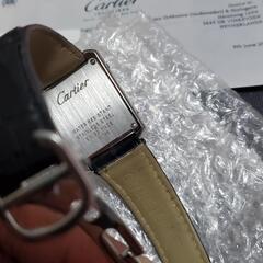 CARTIER TANK カルティエ　タンク　時計の画像
