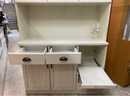 【愛品館 江戸川店】ニトリ（NITORI）キッチンボード  ミランダ ID:151-008079-007 