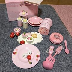 女の子　ままごとセット　キッチンの画像