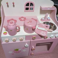 女の子　ままごとセット　キッチンの画像