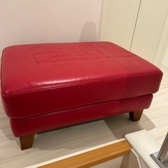 スツール　革