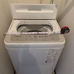洗濯機　パナソニック　６kg　中古品