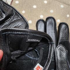 革製バイクグローブ(女性用)の画像