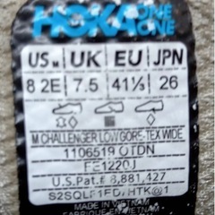 取引終了しました。HOKA ONE ONE/CHALLENGER LOW GTX WIDE /26cm / ベージュの画像