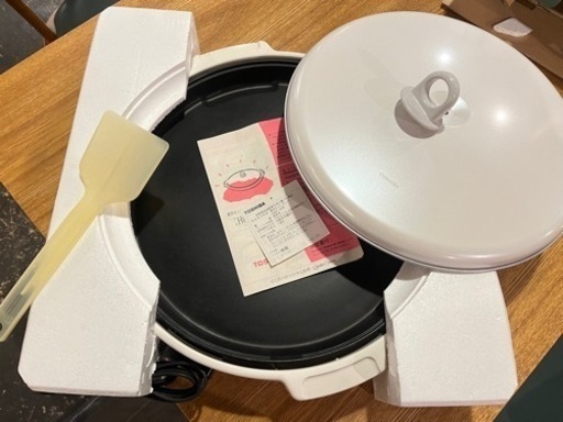 未使用品 TOSHIBA ホットプレート