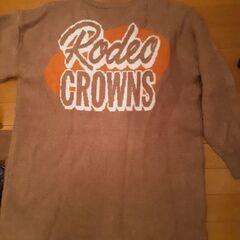 大き目セーター値下げの画像