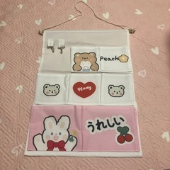 壁掛け　小物入れ　収納ポケット