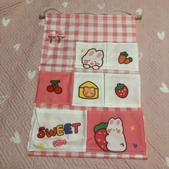 壁掛け　小物入れ　収納ポケット