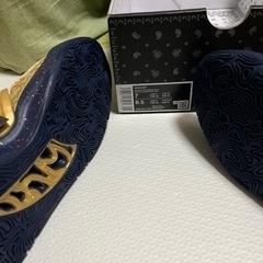 《新品未使用》KD15 EP ゴールド☆25.5cm バッシュ　バスケット　シューズ　の画像
