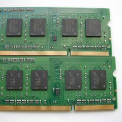 メモリー 4GB+ 4GB  DDR3-1600 SODIMM 1.35V  の画像