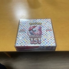ポケモンカード151 BOX　シュリンク付き
