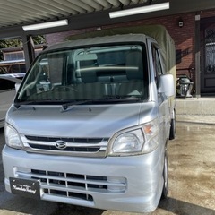 ご成約頂きました！ハイゼットトラック幌付き4WD5速エアコンパワステ軽トラの画像