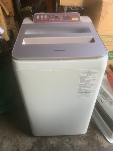 決まりました！【24日までに取引できる方限定】パナソニック 全自動電気洗濯機 NA-FA70H3 7.0kg 2016年製