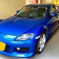既に入荷しているRX-8タイプS前期の6MTです。 ETc62000km、無限エアロ、セミバケットになります。下取り価格85万の画像