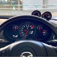 既に入荷しているRX-8タイプS前期の6MTです。 ETc62000km、無限エアロ、セミバケットになります。下取り価格85万の画像