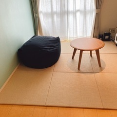 無印良品　麻畳　70×70 の画像