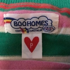 美品☆BOO HOMES・ニット（薄手）・カットソー・XS-S・お子様にも☆の画像