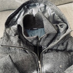BLACK FRIDAY SALE❗️これからの季節にオススメ‼️冬間近SALE‼️ ◆LANVIN en Bleu （ランバンオンブルー） ◆フーデッド ダウンジャケット メンズ アウター ◆サイズ48 の画像