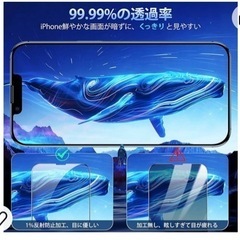 iPhone 保護フィルム　13.13pro.14  2枚セットの画像