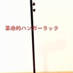 斜めがけハンガーラック差し上げます！