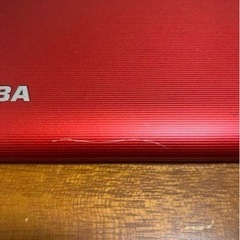 Androidタブレット（レッド）の画像