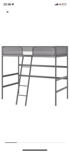 IKEA 2段ベッド ロフトベッド tuffing