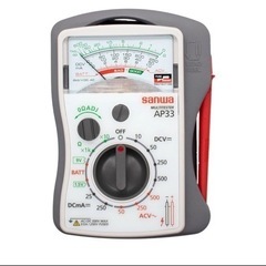 1点のみ 三和電気計器 Sanwa アナログマルチテスター AP-33