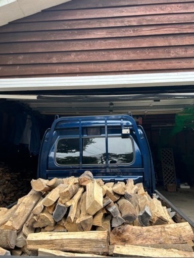 樫薪（乾燥済み）