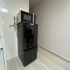 2020年購入　2ドア三菱冷凍冷蔵庫　ブラックの画像