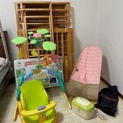 決まりました【まとめ売り】ベビーベッド他　の画像