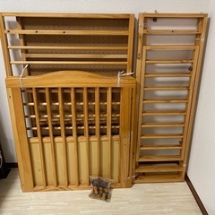 決まりました【まとめ売り】ベビーベッド他　の画像