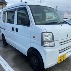 スズキ エブリィ DA64V 車検付 7年6月 自社ローンの画像