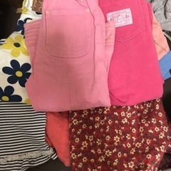 110-130センチ女子洋服　長袖長ズボン