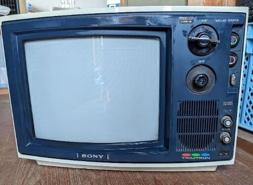 昭和レトロのテレビ