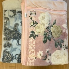 シングル毛布2枚