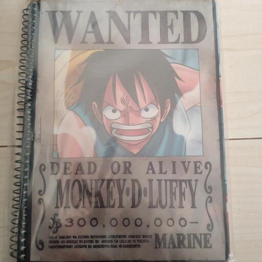 ワンピース ONE PIECE ノート3冊 クリアファイル