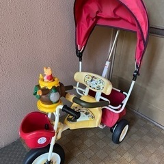 三輪車　プーさん