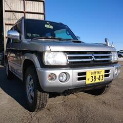 走行少なめ、車検２年付き、パジェロミニターボ、４WD AT