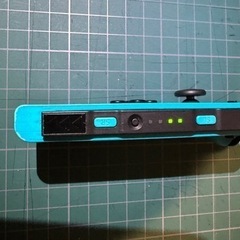 ニンテンドースイッチ　ジョイコン　ネオンブルーの画像