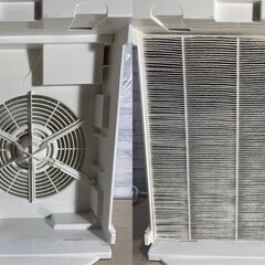 中古美品 訳あり アイリスオーヤマ 加湿空気清浄機 RHF-253-W 加湿器 空気清浄機の画像