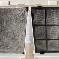 中古美品 訳あり アイリスオーヤマ 加湿空気清浄機 RHF-253-W 加湿器 空気清浄機の画像