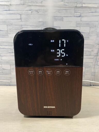 訳あり　アイリスオーヤマ ハイブリット式 加湿器 小型 卓上 デスク用 HDK-35-TM